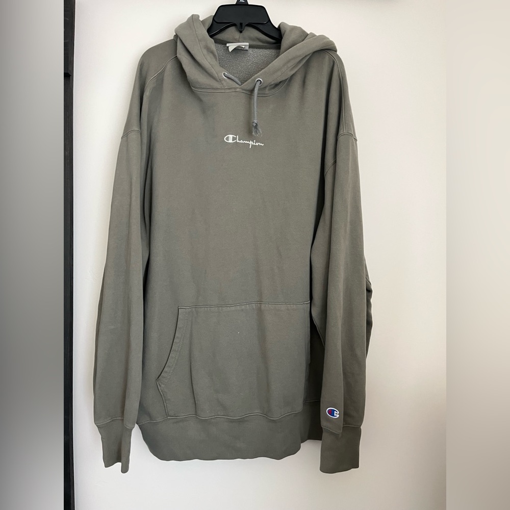 Green Champion sweater